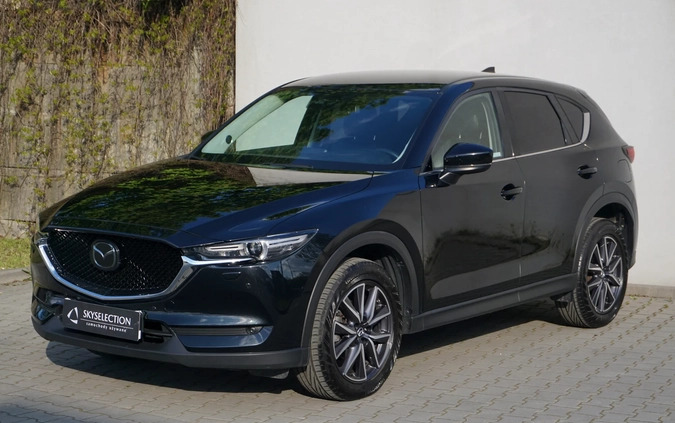 Mazda CX-5 cena 115900 przebieg: 99000, rok produkcji 2018 z Siechnice małe 301